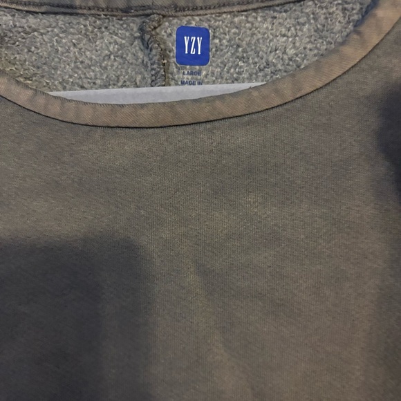 YZY Gap Balenciaga collab Gray Oversized T-Shirt - Picture 2 of 5